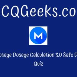 Ati dosage calculation 3.0 safe dosage test