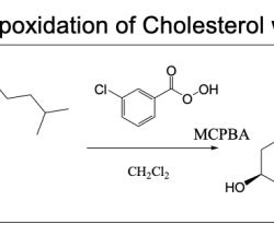 Epoxidation of cholesterol lab report