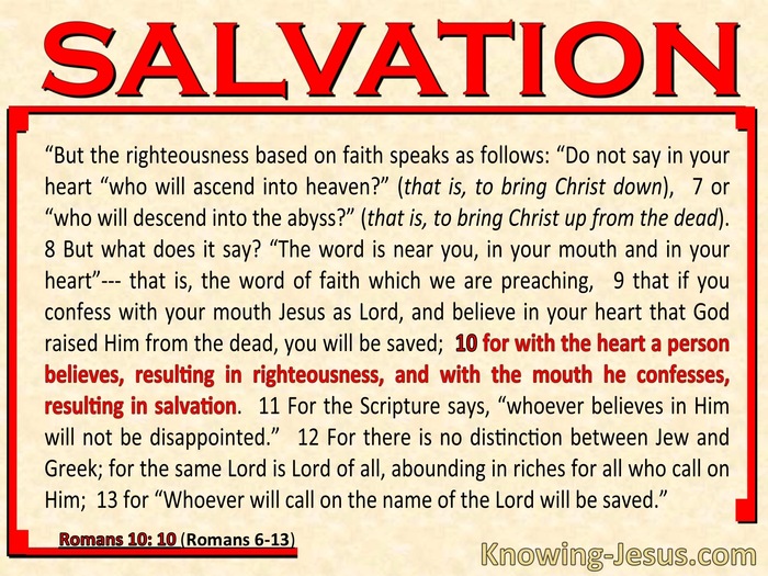 Salvation plan steps christ bible scriptures five jesus verses god quotes church gospel mark baptized gods cache crafts cross prayer